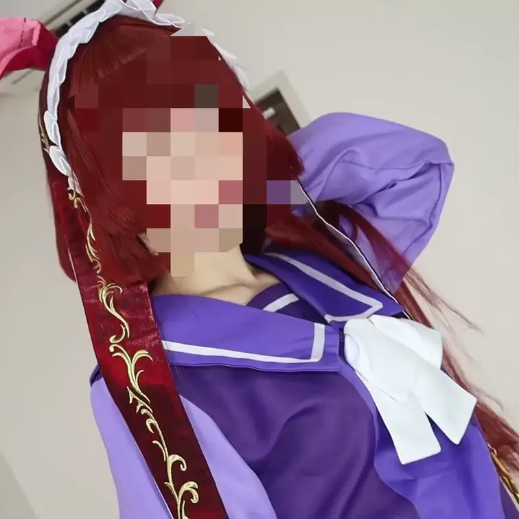 コスプレ撮影会～うまむ ディザイアちゃんトレセン冬服で撮影会～Model:まろちゃん
※音声はございません　撮影会の風
