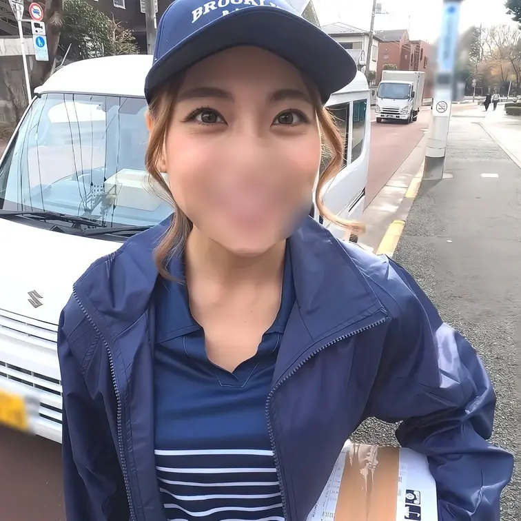 佐○急送NTR:巨乳フレックス剛毛妻27歳Hさん。