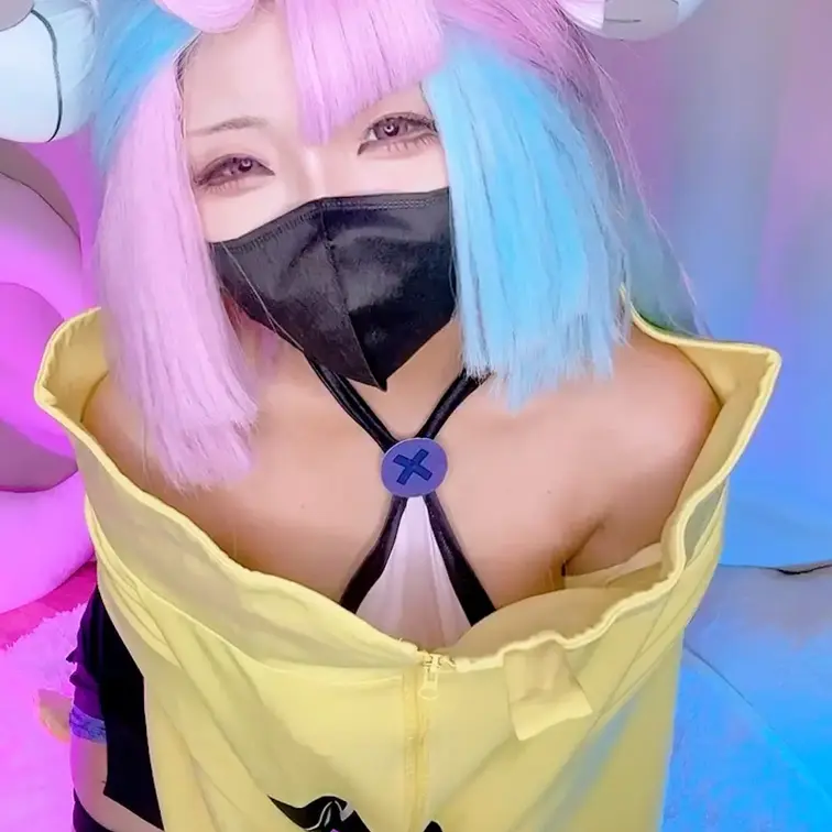裏垢女子×〇〇〇〇トレーナー配信者♥　自撮りオナニー続編♥

