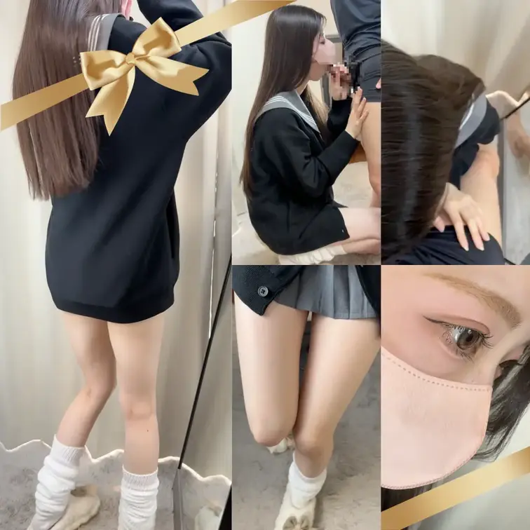 秘密の手◯キフェ◯‥♡
超至近距離...！

ルーズソックスを履いてたら
太ももに興奮して挟んできた♡

フ
