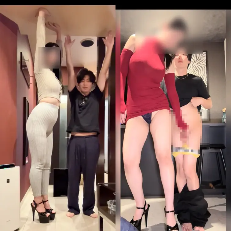 身長180センチ女子に責められる