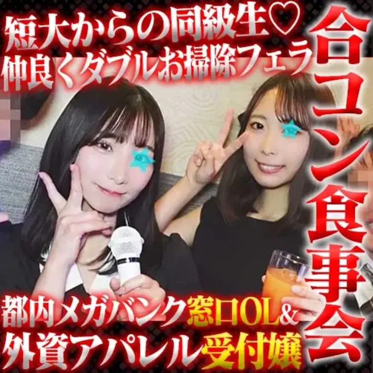 ウチのヤリチン同僚のひとりが幹事をつとめた
合コン食事会に来ていたOL2人組をヤッちゃいました。

ひとりは都内メ