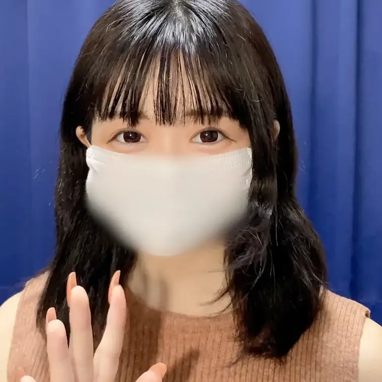 【個撮】肩出し色白の田舎素朴美女２　イラマでむせてゲホむせ嗚咽、気持ちいいと連呼しながら何度も中イキ言質を取って無責任孕
