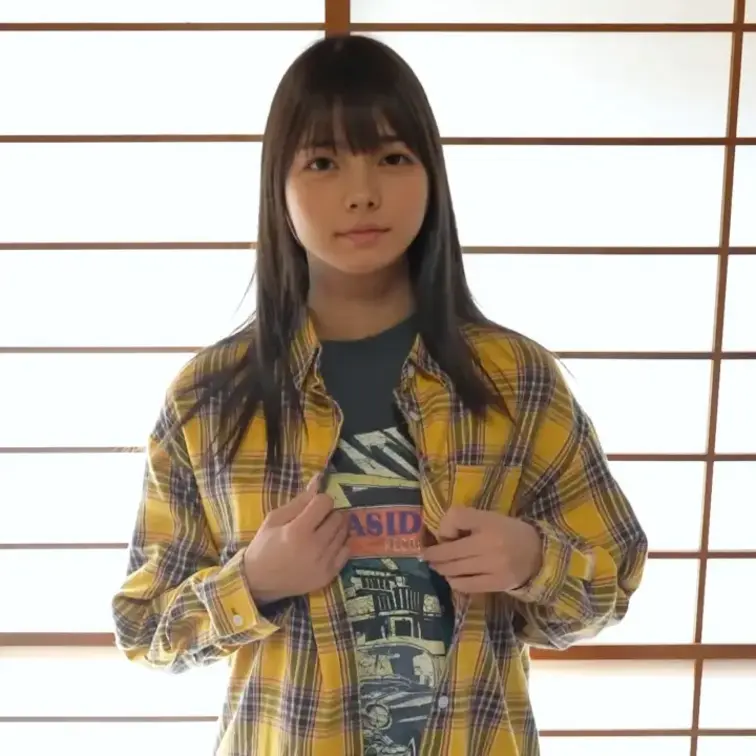ネルシャツおきがえしたよ