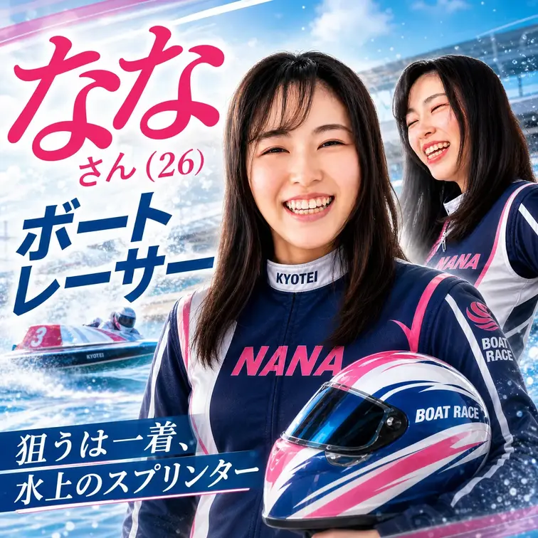 今回はボートレーサーのななさんが登場！いやこんなところに出てきて良いんですか！？
でも彼女の柔らかい雰囲気に癒されてしまいました。なるほど「ピアノの先生」という一面も持っていたらそれは癒されてしまいます～。
そんな可愛らしくてちょっぴりエッチな彼女を...癒したい！！ (1/2)