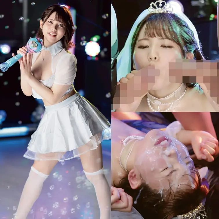 ドエロ天使アイドルが腰振り絶頂ステップで全身グショ濡れ!リズムに合わせて汗と潮が飛び散り快感は止まらない。マイク代わりに咥えたアレで絶叫アクメ!無垢な笑顔と淫らな姿のギャップに心も体も奪われる。青春と快楽が交差するアイドルの裏ステージ、ここに開幕! サンプル画像2