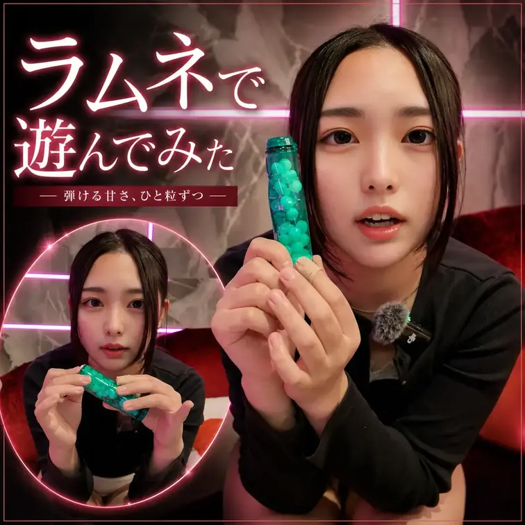 ラムネ突っ込んでみた結果....