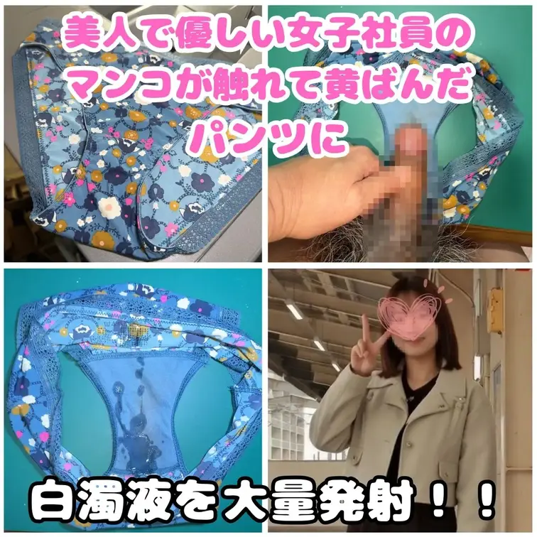 美人で私にも優しく接してくれるななみちゃん。
彼女のやさしさに甘え今までも何度か彼女の置き下着に私の白濁液をかけさせて