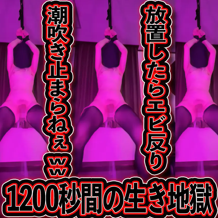 顔に無理やり被り物をされて
天井にロープを吊るして
手首をガチガチに固定さてた上で

すっごい激しい特別性のロー