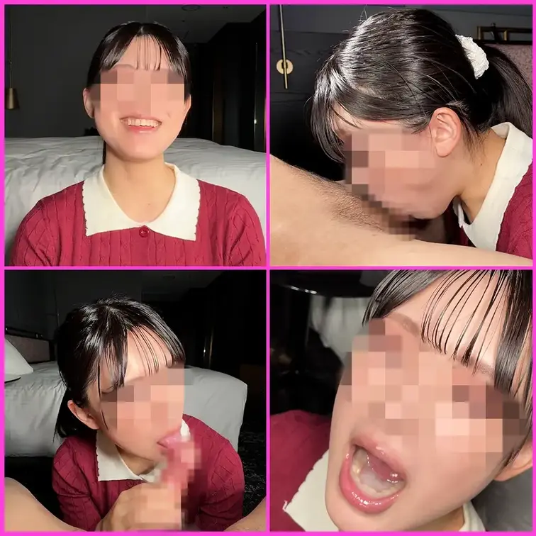 【4連続口内発射＆ごっくん】Iカップ保育士のガチフェラ！次々と濃厚精子をこそぎ取る搾精マシーン降臨！沙紀さんVol.3

★【別アングル付き】
→本編後に別アングルがあります
沙紀さんの超絶フェラ技がしっかり確認できる映像ばかりなので、
2回3回と抜いてお楽しみください！


巨乳Iカップ保育士の沙紀さん、リクエストにお答えして3度目の登場です！

今回は視聴者参加型
フェラされるのが大好きな素人男性を募集しました
沙紀さんにはすべて口内発射で受け止めてもらい、特濃ザーメンをごっくんする姿も収めています


■1人目 地方公務員

素人男性は、沙紀さんを見るなり
「こんな可愛い子が来ると思っていなかった」
「スタイルがいい」
と最初から既に大興奮

沙紀さんは味わうようにチンポを少しずつ責めていきます

「むちゃくちゃ上手い……！」
悶絶する男性
このフェラを味わったらもう他の女では満足できないはず

「竿舐め、お願いできます？」
「ローリングフェラできます？」
怒涛のリクエストを、
「はい♡」
と快諾する沙紀さん
どちらも結構ノリいいです

先端責めが始まると一気に沙紀さんの表情が官能的に
そして口内発射→生ザーメンをごっくん！

■2人目 税理士

「こんな綺麗な人に舐めてもらえるなんて……！」
感動と興奮が入り混じる男性

沙紀さんはちょっと意地悪に、裏スジ舐めを駆使

すると男性は、
「あったかい」
「舌が動き回って……気持ちいい///」
と口内の状態を詳細に伝えてくれます

ジュルジュル音を響かせると、もう男性の肉棒の硬度は最高潮に！
ここまで来ると完全に沙紀さんペースで、大量発射！

沙紀さんは感想を聞かれ
「楽しいです☆」
とテンション上がってます

■3人目 派遣社員

3人目は仁王立ち状態
沙紀さんは時おり視線を絡めてネットリと責めていきます

「乳首も舐めて欲しい」
というリクエストにも応え、乳首舐め手コキを開始
匠、職人芸の域です
乳首を吸いつつも肉棒を小気味良くストロークで責めます

「もっと激しいのを……」
激しめの責めに入ると射精の疼きが…
そして3発目の精液ゲットです

■4人目 スポーツドクター

北海道から飛行機でいらした男性

序盤、いきなり
「すぐイッちゃいそう！」
と身悶え
早漏というよりも沙紀さんの尋常じゃないテクが原因です

「舌が当たります」
「（咥え方が）深い……」
驚くように感想を述べる男性はもう絶頂寸前

そしてノーハンドからのフィニッシュ、ごっくん
4発目完了です


今回は全部口内発射からのごっくんでした
撮影後、沙紀さんは「すごく硬いおちんちんばかりでした♡」と満足していました
今後もぜひお願いしたいですね
次回、沙紀さんの超絶技巧を味わえるのは、貴方かも？




※本作品に登場する人物はモデルであり、同意の上で撮影を行っています
※登場モデルは18歳以上である事を確認済み
※無断販売・無断転用をした場合は法的措置をとらせていただき、損害賠償請求を致します