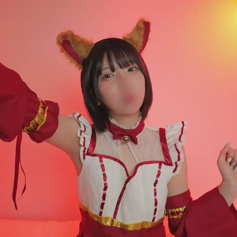 キツネ巫女でご挨拶