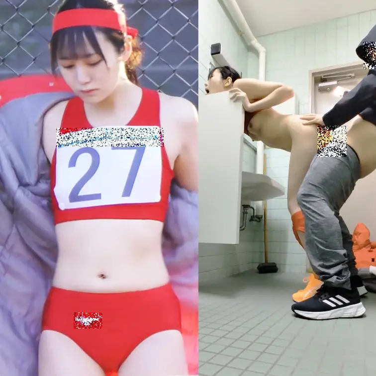 陸上女子ハメ撮り
○○スプリント陸上2023出場＜競技場男子トイレでナマ中出しチカン＞

2023年に○○市立総合運動公園陸上競技場で開かれた200m走出場
競技終了後、男子トイレに連れ込み撮影
フェラ、立ちバックと立位での生挿入、膣内射精 (1/2)