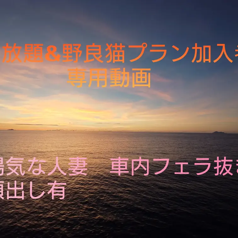 全見放題&野外倶楽部野良猫プラン加入者様限定　

陽気な人妻と車内フェラ抜き　顔出し　

以前に公園で3Pした陽