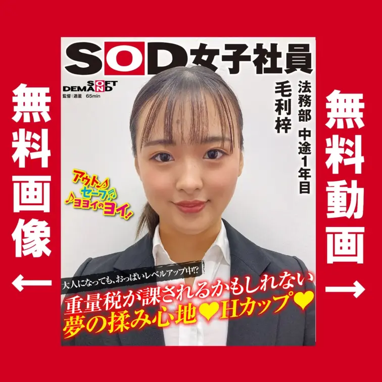 【67分】引っ込み思案だけど…爆乳Hカップは大主張⁉　照れ屋で恵体Hカップ爆乳社員登場⚾‼ 
◆所属：ソフト・オン・デマンド 法務部 
◆名前：毛利梓 
◆趣味：調味料集め、ピラティス
◆場所：ソフト・オン・デマンド本社　1階旧社員バー
◆陰毛：太目のI字陰毛帯 
◆所感：形の良い大迫力のHカップが◎挿入後に暴かれるM性
 SHYN-197