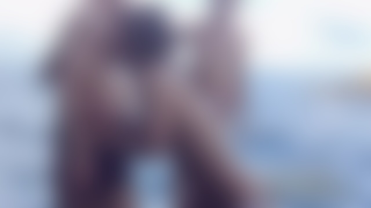 海で野外生SEXしている動画です‼️ sample 1