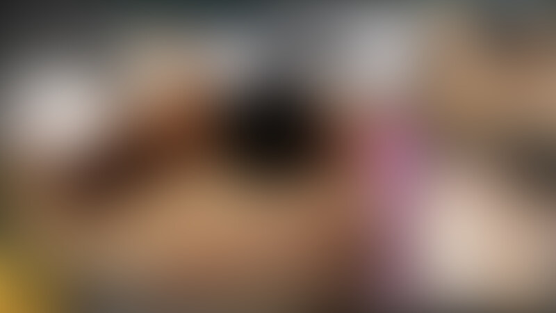 ✨白黒おデブちゃん本編顔出し✨ sample 1
