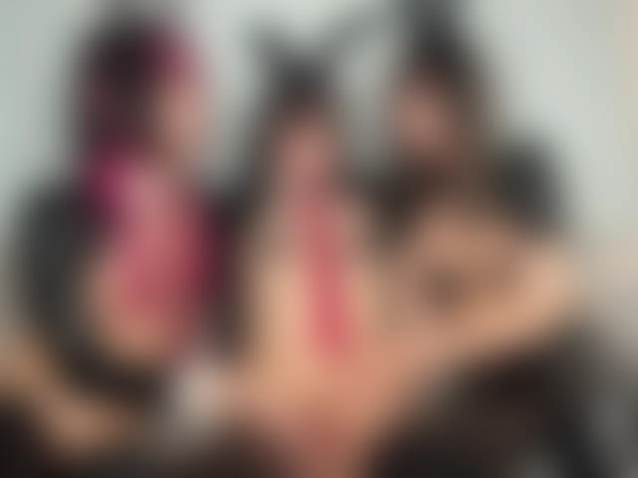 逆バニー3Pセックスだよ(ᐡ•͈ ·̫ •͈ᐡ )♡ sample 1