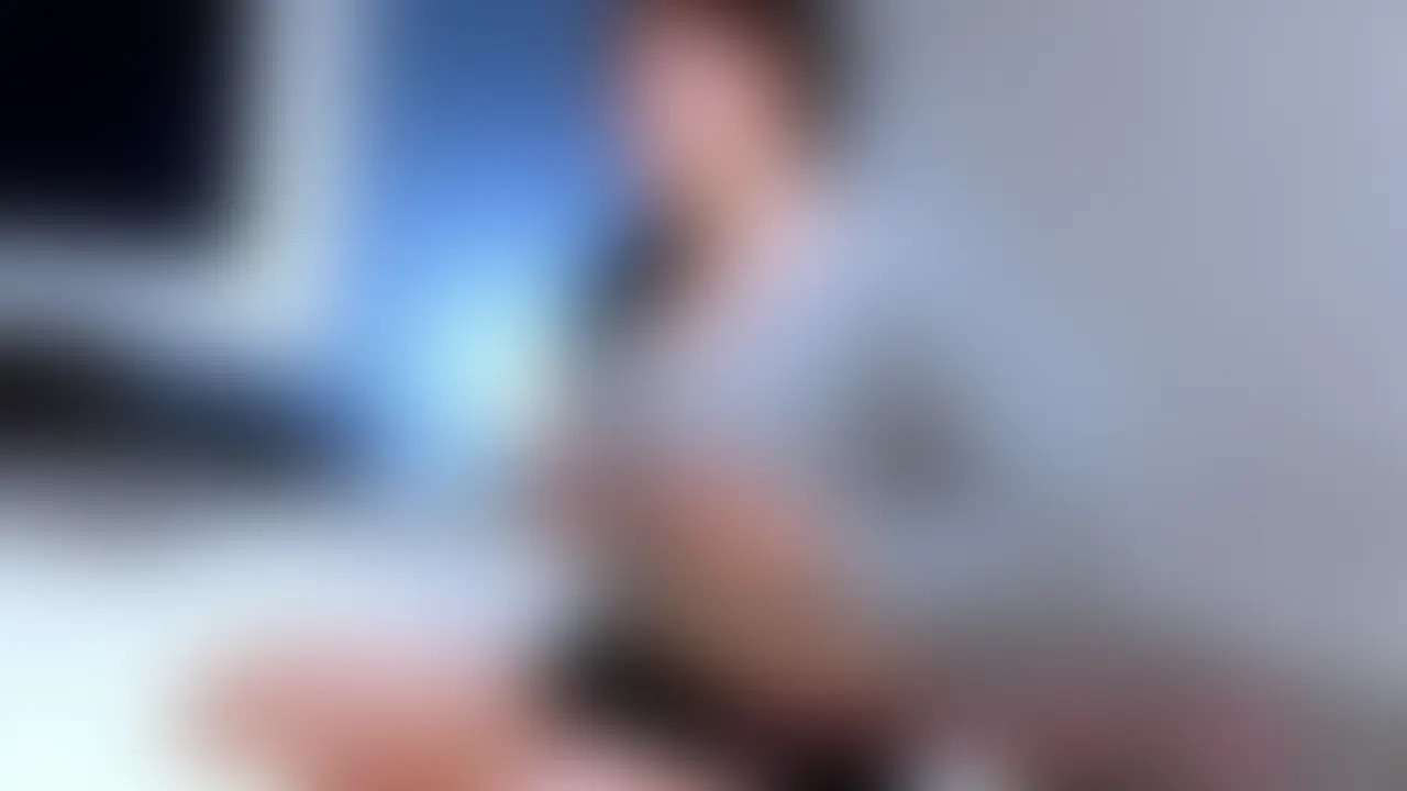 ピタピタニット越しにオナニーしちゃった (2/2)