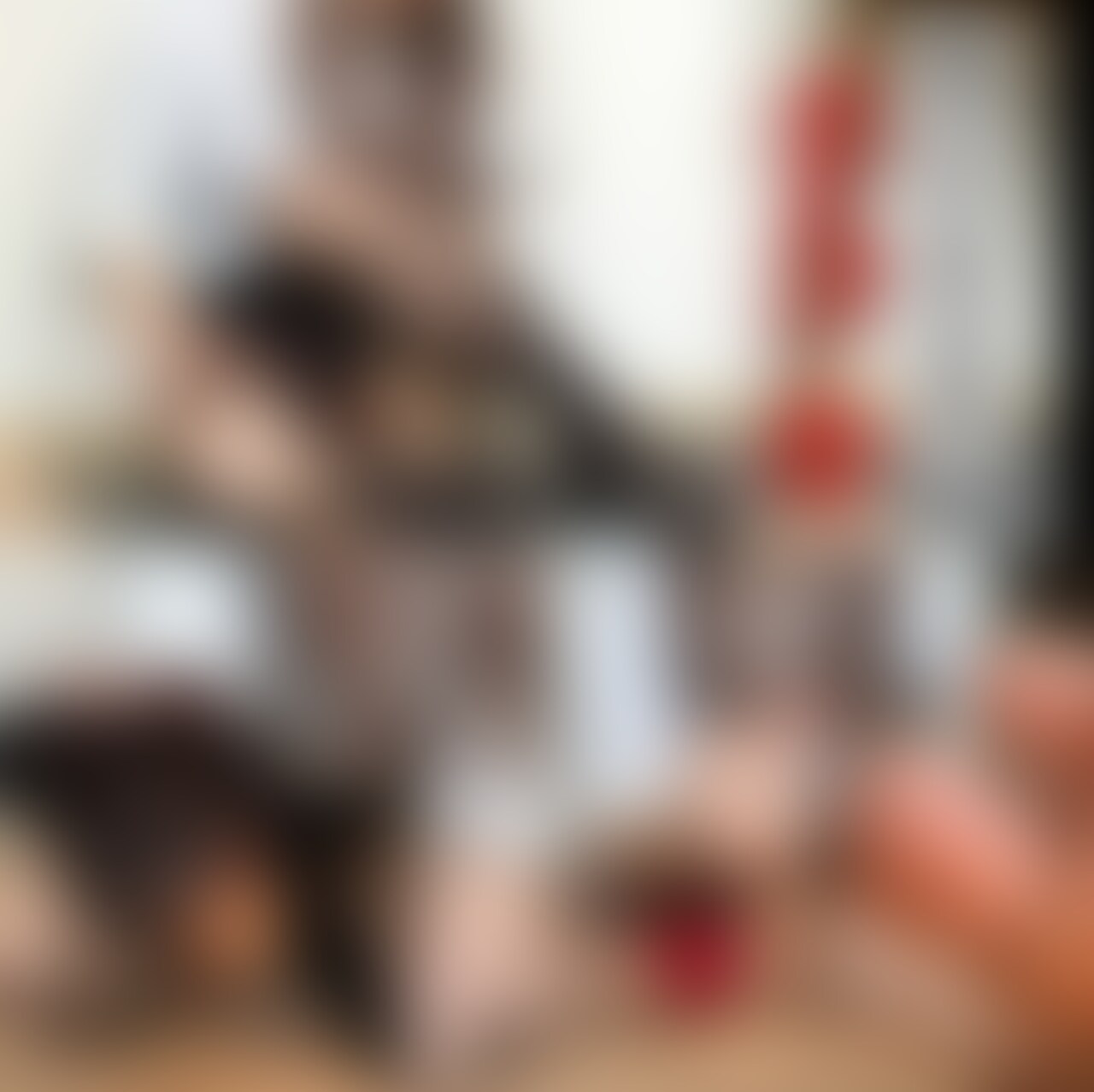 初めてしたよー🤭❤️
履いているストッキングを目の前で脱いであげて、ストッキング使っての手コキ💓
興奮してた🤭💓
足で乳首攻めしながらの手コキで気持ちよくなってくれたー☺️
みんなストッキング好きなんだねー🤭💓 (2/2)