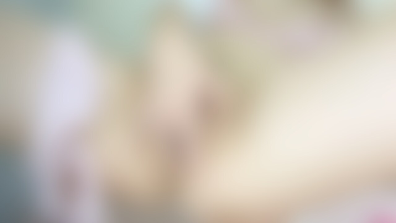 ストッキング❤️半裸でオナニー😍💕 (2/2)