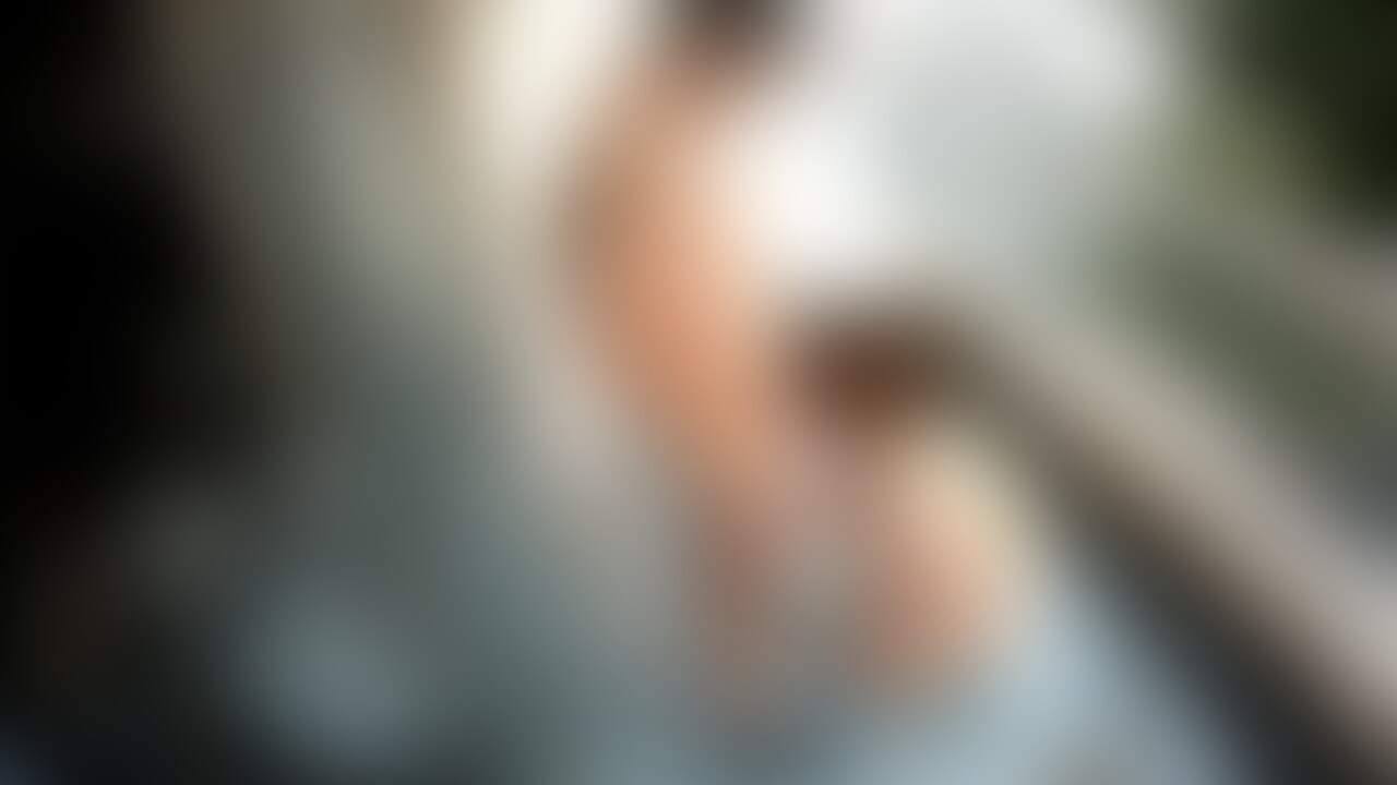 【オフパコ】ベランダで撮った立ちバックシーン(撮影日：2024年8月25日)【立ちバック】 (2/2)