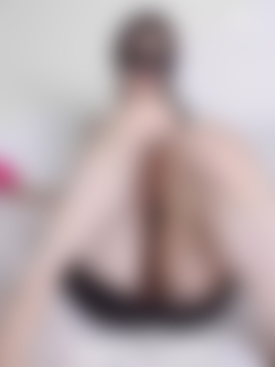 【顔出し】お股全開バイブオナ🥺❤️加工してたらお顔ぶよぶよ動いちゃった💦目隠ししてるけどお顔雰囲気モロだしです!! (2/2)