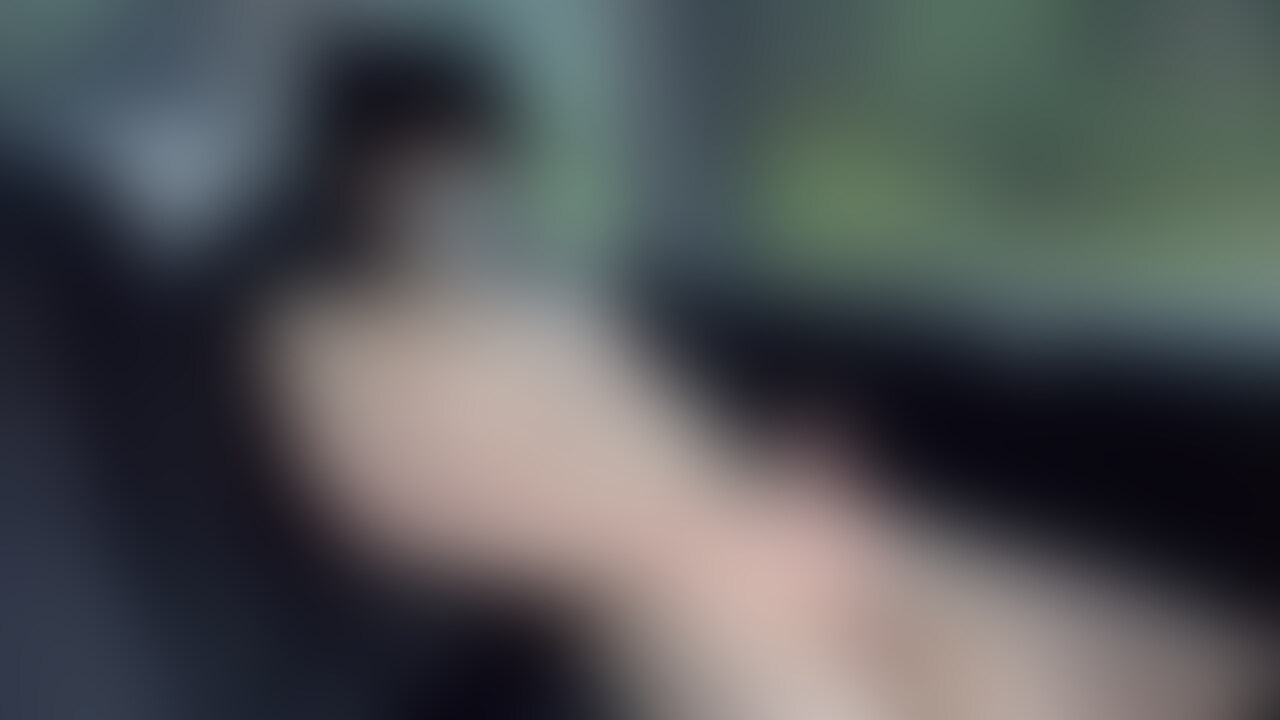 『腰動いちゃうッッ！♡』丸見えの車内で寸止め地獄で興奮腰ふりオナしました！🫧 sample 1