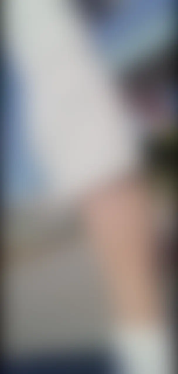 薄手のミニワンピースでお散歩🩷 sample 1