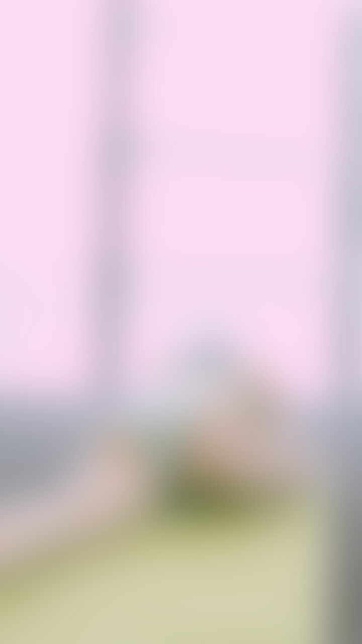 ハナリさんのヨガを後ろから♪😋💖 (2/2)