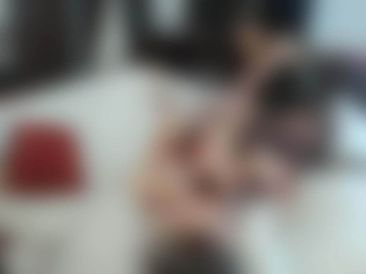 黒パンストで、脚フェチ、顔面騎乗プレイ (2/2)