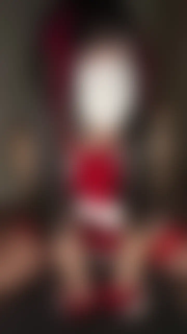 サンタコスで絶頂♡ sample 1