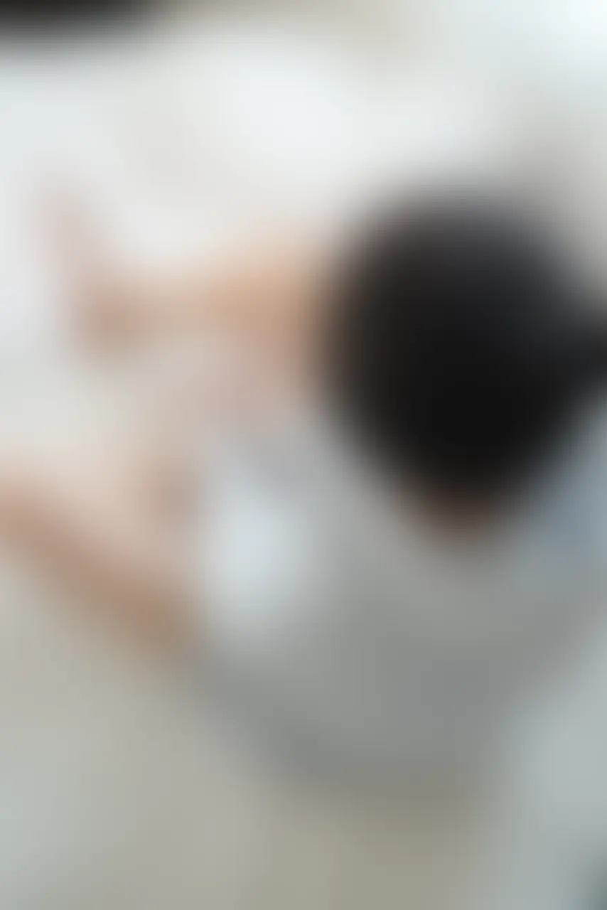 上から視点パーカー sample 1