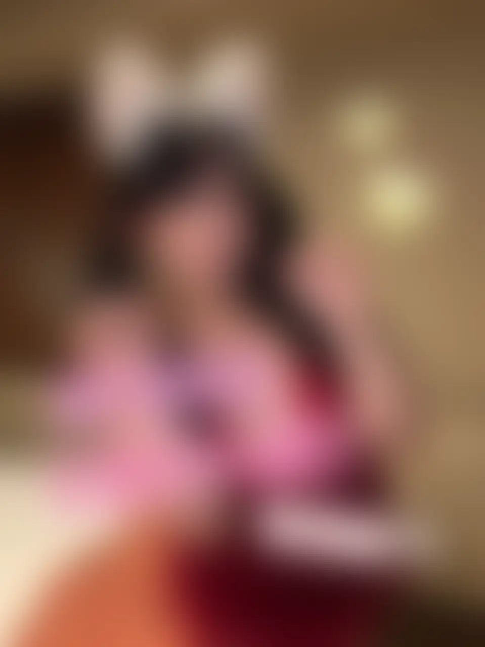バレたら終わるおむつ女子大生「今回はネコ耳と赤のセクシーランジェリーで写真をたくさん撮ってきました📸友達にも家族にも絶対見せられない私のおむつ姿…みなさんと私だけの秘密にしてくださいね🤫💗期」の投稿サムネイル