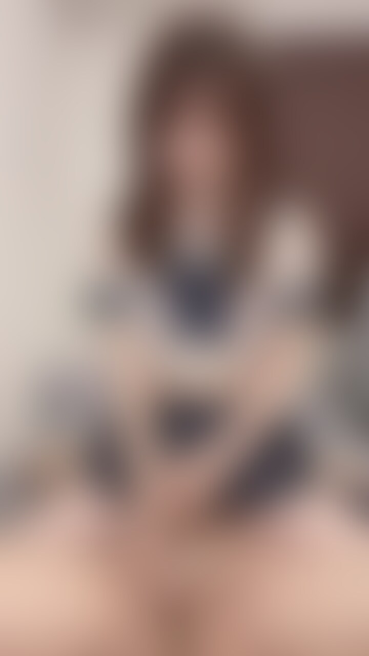 再編集 フル版【顔出】○○○束したM男に跨る素人日本美少女の手コキ射精 Handjob (2/2)