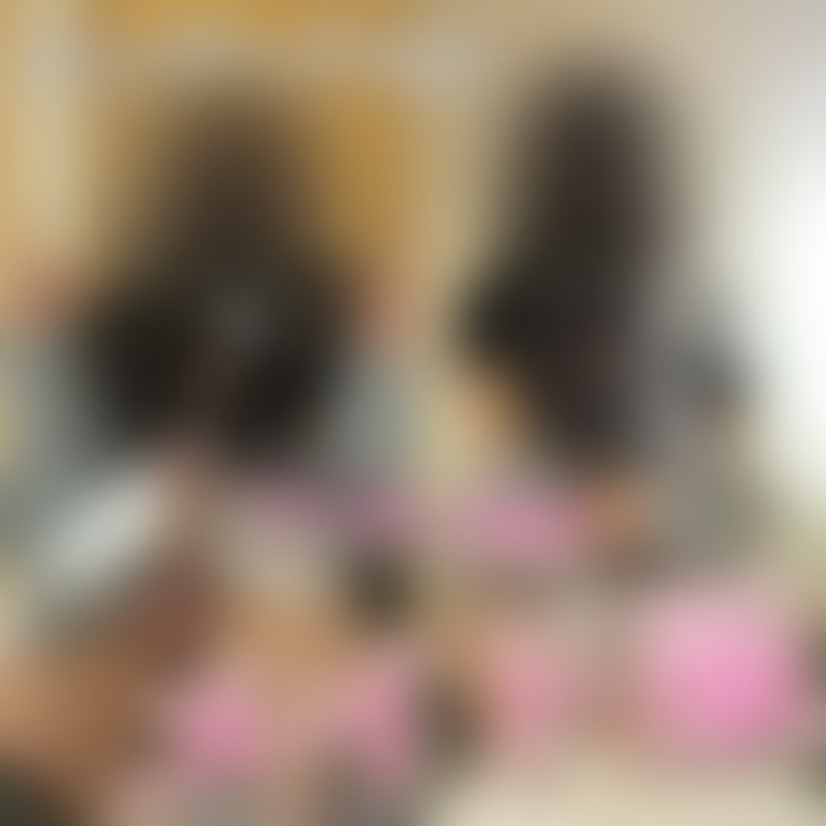 『【激レア】メイドコスした男の子がロングヘア姿でバイブオナニーで絶頂🍼💕💦』 sample 1