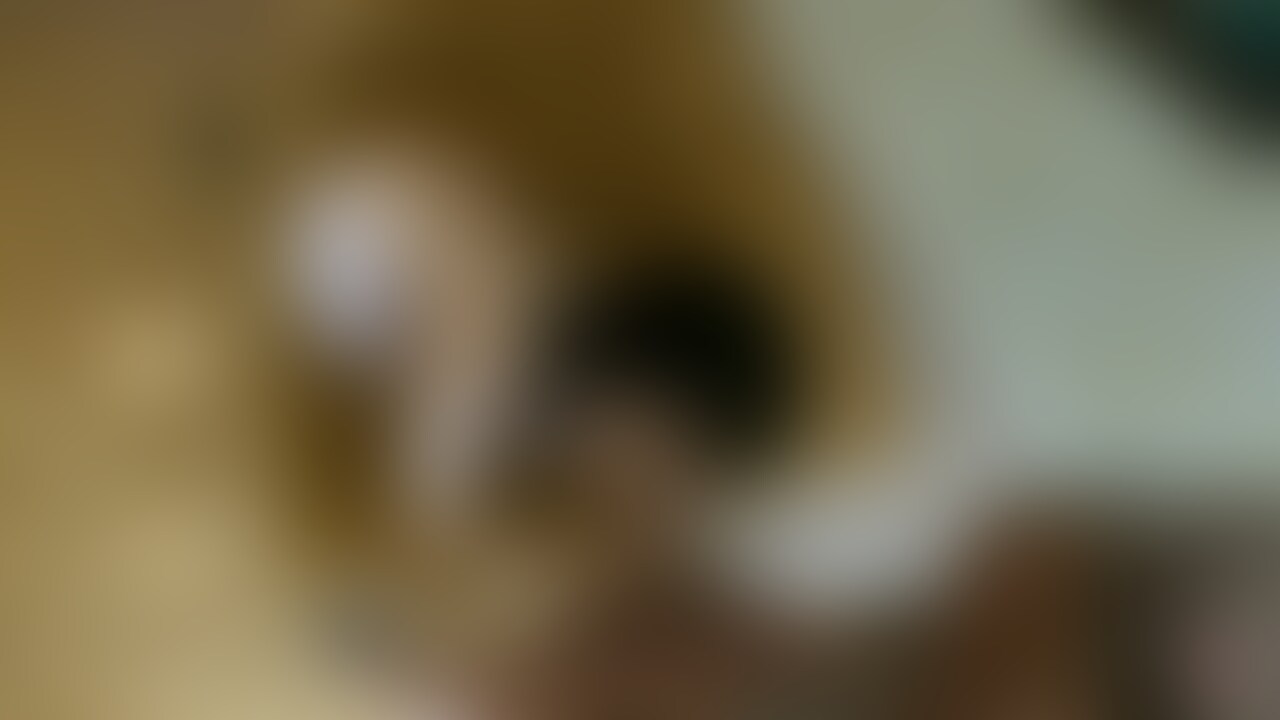 【顔出し】四つん這いフェラ&すまた (2/2)
