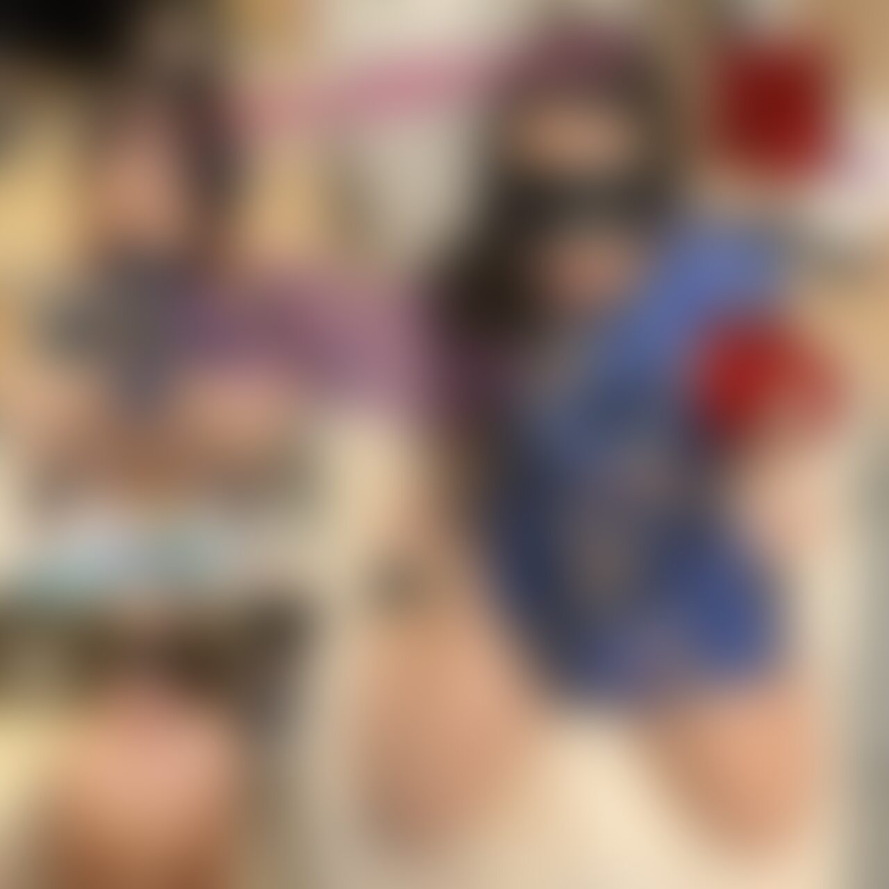 【個人撮影】
○○○め
Full Ver.
サンプルVer.はこちら↓
https://myfans.jp/posts/b30939c6-4b6a-48f3-a3e3-7bd2be79c728
チャイナドレスを身にまとい、
○○○と足枷と首輪で○○○束され、
仰向けにされる妻。
バイブ、ディルドをおまんこに差し込まれ、
ローターでクリを弄られると絶頂を迎えてしまいます。
絶頂後、使用された玩具(おもちゃ)とともに
さらけ出されたおまんこに
「恥ずかしいよぅ…」と声が漏れてしまいます。
四つん這いにさせられ
おまんこにバイブ、
菊門にはアナルパールを差し込まれ
「ダメ、ヤダ」と身体をヒクヒクさせています。
ご奉仕タイム。
チャイナドレスをはだけさせ、露わになる乳。
乳首を弄られるとか細い声を出しています。
パンツ越しにおちんぽにご挨拶。
手で弄りながら物欲しげに
「おちんぽ舐めたいです」
と懇願。
カリ、竿を順番に舐めながら
「洗ってないおちんぽ?」
と問いかけます。
そうです!
3日間洗ってません。
もちろん、掃除させるために…。
何かを察し、
おちんぽをお掃除するように
丁寧にフェラしています。
そして、頭を掴み喉奥までイラマ。
息を切らしながらも
無我夢中でチンポにしゃぶりついています。
「おちんぽ、わたしのおまんこに入れてください。」と懇願。
正常位で挿入。
自分でお掃除したチンポを膣に突っ込まれ喜んでいます。
場所は変わって浴室。
自分の膣に突っ込まれたチンポを口でお掃除フェラ。
さらに、主のツバと口の中で混ざり合わせます。
フェラ、イラマと続き、
ラストは顔射でフィニッシュです。 (2/2)