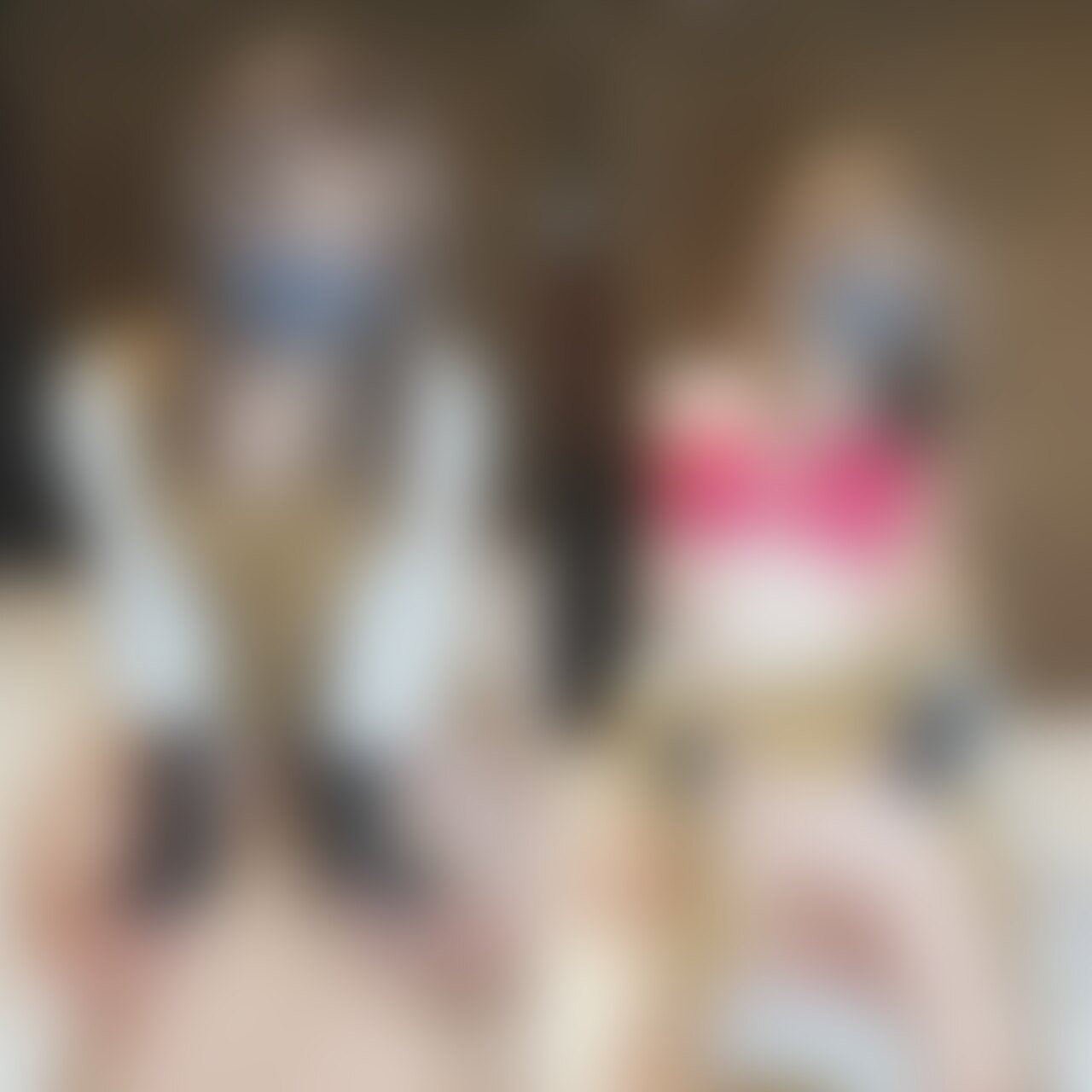 早漏お○○○さんと夜のお遊び💓
兜合わせしたらすぐイッちゃったのかわいい🥹
そのあとは背後から奉仕してもらってすごく気持ちよかった💓ほぼ裸にされたちゃったの恥ずかしいけどいっぱい観てシコシコしてね! (2/2)