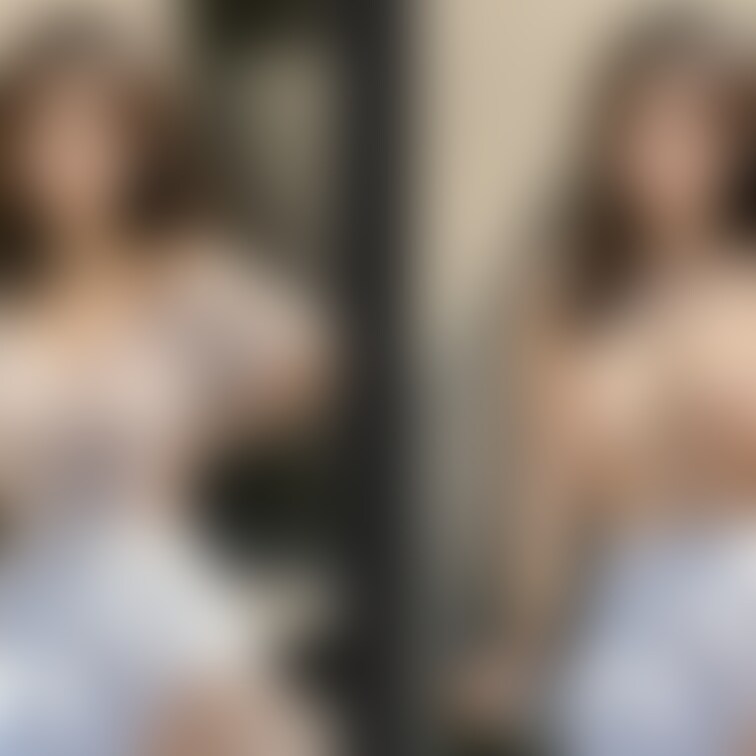 着衣と脱衣を並べた画像です。画像№129