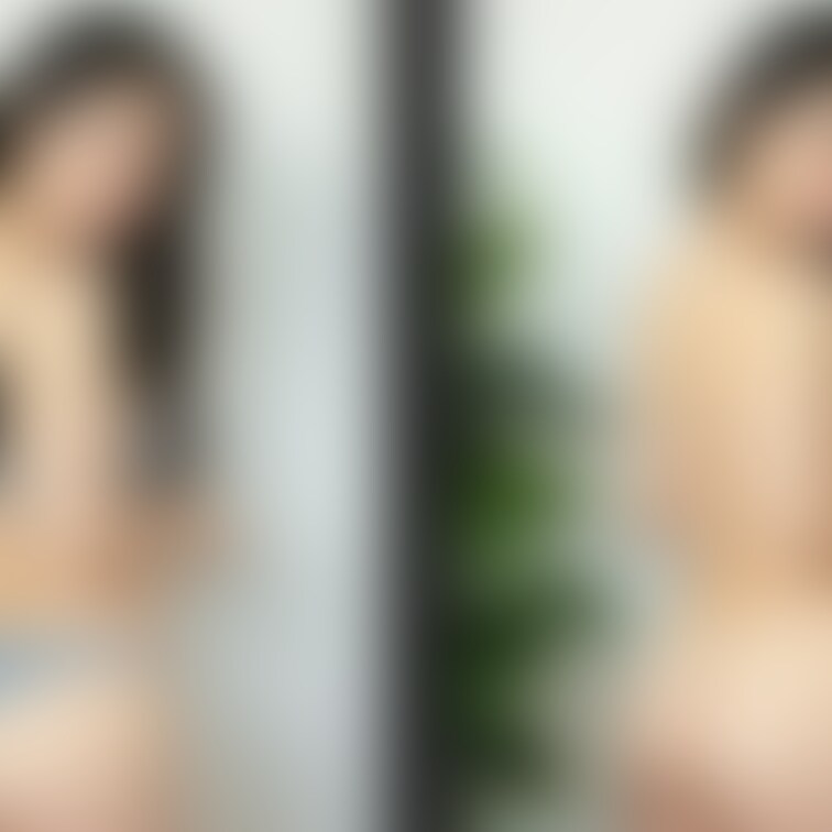 着衣と脱衣を並べた画像です。画像№652