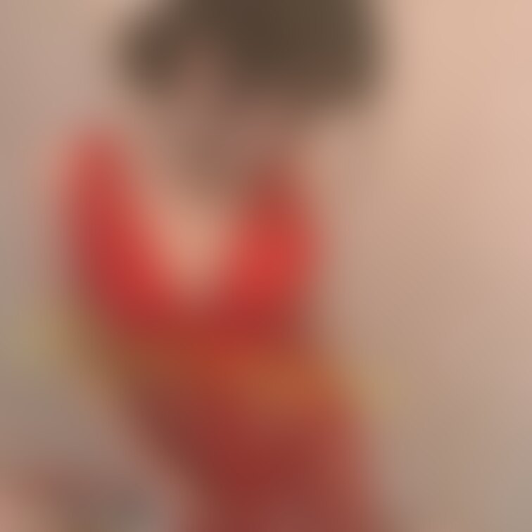 ちらっと顔出し♡