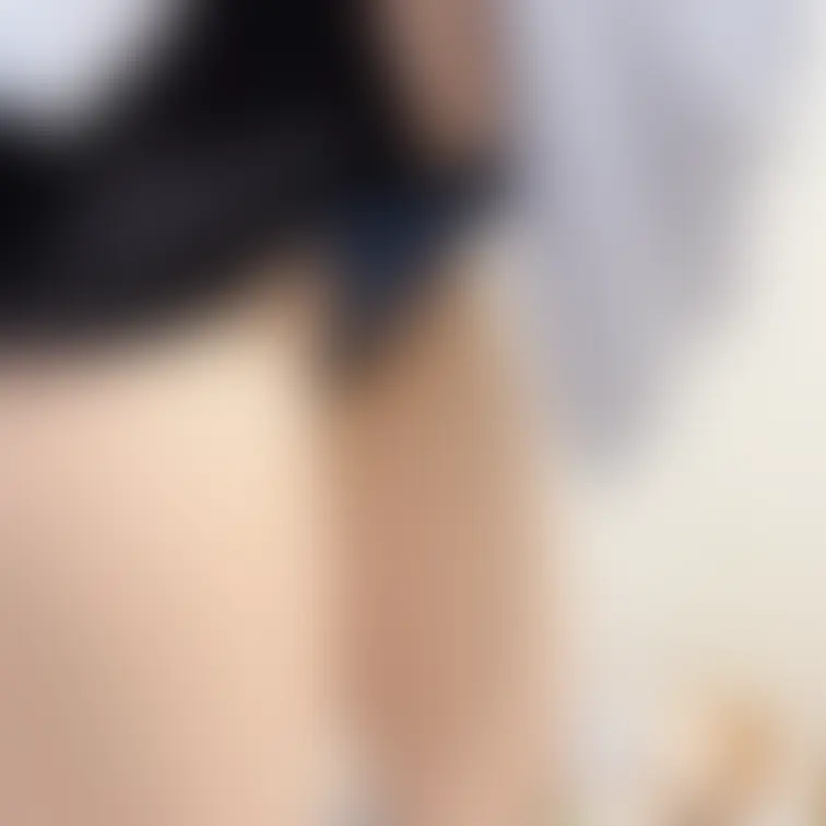 やだお毛け見えちゃってる🌷💦