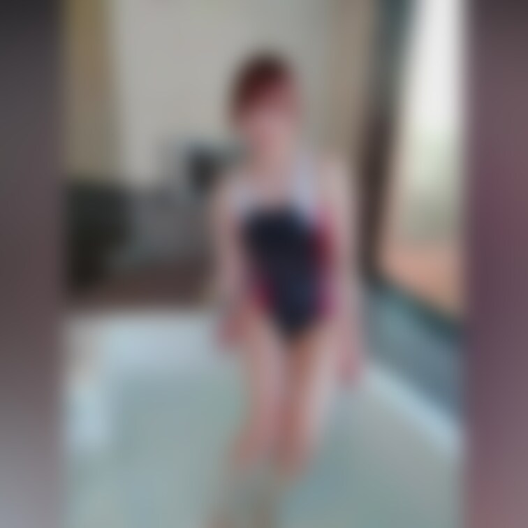 【完全顔出し動画✨】競泳水着を着てジャグジーに入りました❤ウイッグなしだよん