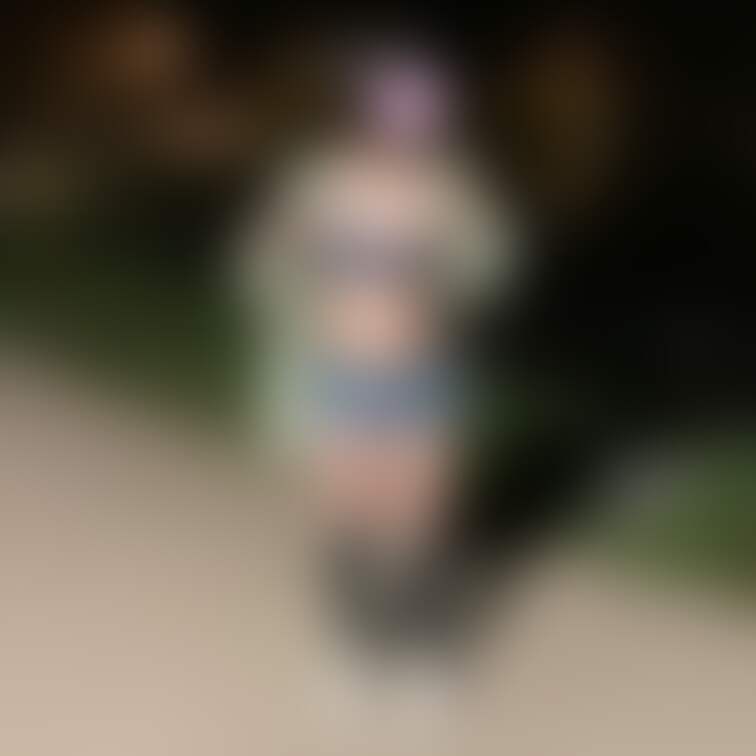 涼しそうな格好でお散歩