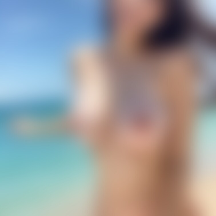 海で全裸の解放感♥
Feeling of freedom being naked in the ocean ♥