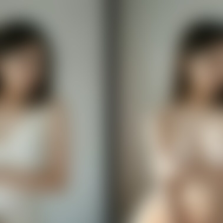 着衣と脱衣の並べた画像です    画像№1594