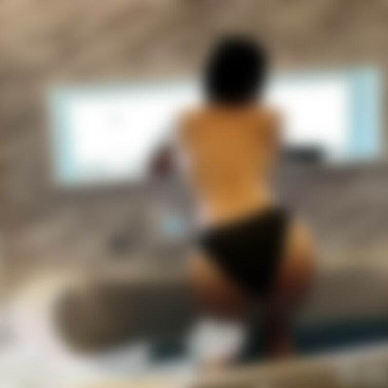足湯タイム♨️ 水着着用バージョン👙