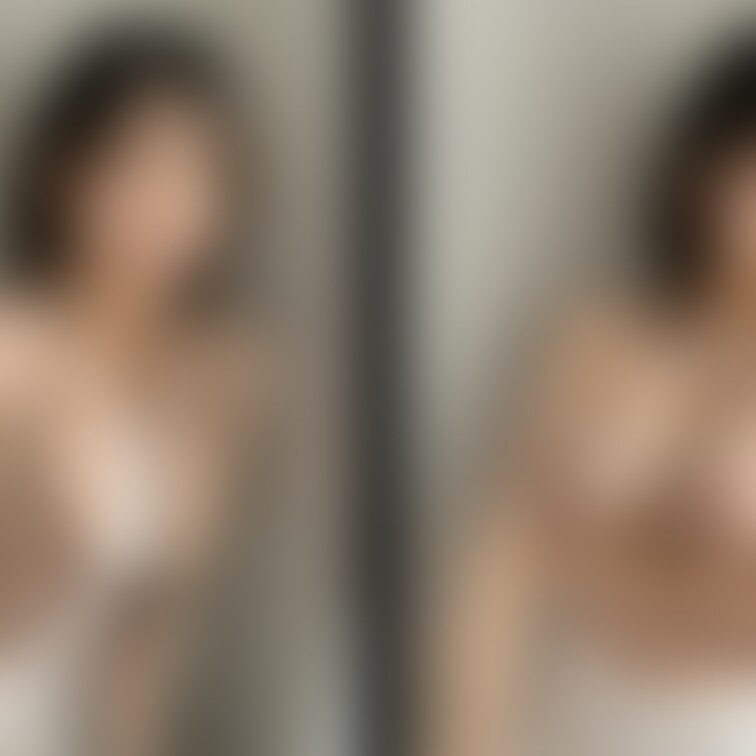 着衣と脱衣を並べた画像です。画像№327
