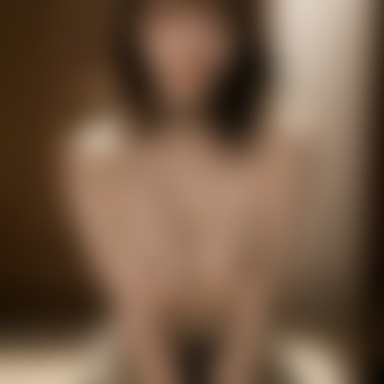 [November 8, 2024 part1] 座ってる全裸美女 Sitting full-nude beauty.