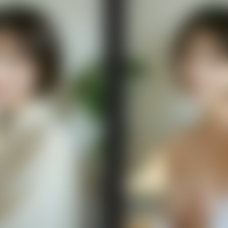 着衣と脱衣を並べた画像です。画像№1012